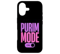 Purim Mode on Funny Purim Jewish Costume Happy Purim Coque pour iPhone 17