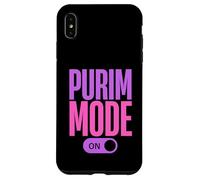 Purim Mode on Funny Purim Jewish Costume Happy Purim Coque pour iPhone XS Max