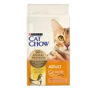 PURINA Cat Chow Adult - Croquette de poulet et dinde - 15 kg