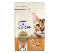 PURINA CAT CHOW | NaturiumTM | Croquettes pour Chat Adulte | Canard | Sac | Lot de 4 x 3Kg