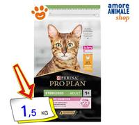 Purina Cat Pro Plan Adulte Stérilisé Poulet Croquettes Pour Chats 1,5/10 Kg