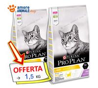 Purina Croquettes pour chat Proplan Delicate – Dinde & Riz – 1,5 kg