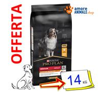 Purina Croquettes PRO PLAN Chien Adulte Moyenne Nutrition Quotidienne Riche en Poulet Sac 14 kg