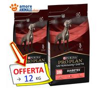 Purina Chien Pro Plan → Veterinary Diets DM , Diabet Management 12 KG - Pour
