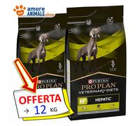 Purina Chien Pro Plan → Veterinary Diets HP, Fonction Hépatique - 3/12 KG -