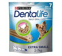 PURINA Dentalife Chien Snack pour l'hygiène buccale, Taille Extra Petite, 6 Paquets de 7 bâtons chacune, pour Un Total de 42 bâtons