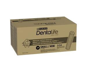 PURINA DENTALIFE Lot de 108 Mini friandises dentaires pour Chien réduit la Formation de tartre, Poulet, Petits Chiens