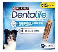 PURINA DENTALIFE - Lot de collations pour soins dentaires pour chiens de petite et grande taille, réduit la formation de tartre