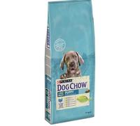 DOG CHOW Croquettes - Avec de la dinde - Pour chiot de grande race - 14 kg