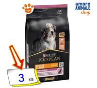 Purina Dog Pro Plan Adulte Moyen & Grand Saumon 7+ Peau Sensible 3/14 Kg