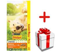 PURINA Friskies Balance Poulet Aux Légumes 15kg+Surprise