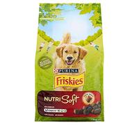 Purina Friskies Croquettes Chien Vitafit Nutri Soft avec Boeuf, 1,5 kg