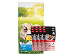 PURINA Friskies Junior 15 kg + PetRepublic JUNIOR 12 x 100 g