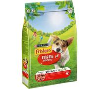 Purina Friskies Mini Menu Nourriture sèche avec Boeuf pour Chiens 1,5 kg