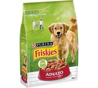 Purina Friskies Nourriture sèche pour Chien avec bœuf, 3 kg
