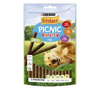 Purina Friskies Picnic Variety Snack pour chien avec bœuf, poulet et agneau 100 g