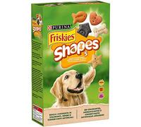 Friskies Purina Shapes, Snack, récompenses, Biscuits pour Chiens, 6 sachets de 800 g