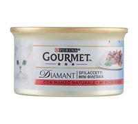 Purina Gourmet Diamant scatoletta sfilaccetti di manzo gr.85