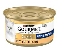 PURINA GOURMET Gold 12 Paquets de 185 g boîtes de pâtée pour Chats - Nourriture Humide pour Chats - Différentes variétés