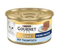 PURINA Gourmet Gold 12 Paquets de 185 g boîtes de pâtée pour Chats - Nourriture Humide pour Chats - Différentes variétés