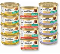 Purina Gourmet Gold morceaux - assortiment de saveurs 12x85g
