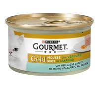 Purina Gourmet Gold Mousse cabillaud/Carottes GR. 85