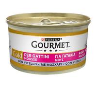 Purina Gourmet Gold Mousse pour Chatons avec Veau 24 boîtes de 85 g chacune