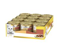 Purina Gourmet Gold Pâtée pour chat, saveur dinde et canard onctueuse, 24 x 85 g