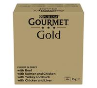 PURINA GOURMET GOLD Stücke in Soße 96x85g