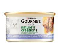 PURINA GOURMET Nature's Creations Riche en Agneau garni de tomates et panais 85g