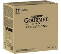 PURINA GOURMET™ REVELATIONS™ Mousseline au Thon et saumon nappée de sauce - 4 x 57 g