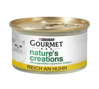 Purina Nourriture pour Chat Gourmet Poulet épinards Tomate 85 g