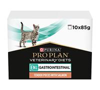 10x85g Veterinary Diets Feline EN ST/OX Gastrointestinal, saumon Purina Veterinary Diets