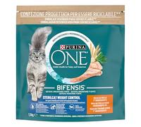 Purina One Bifensis Nourriture pour Chat Adulte, Light, contrôle du Poids, avec Dinde, 6 Sacs de 1,5 kg