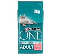 PURINA ONE Bifensis Nourriture sèche pour Chat Adulte : Riche en Saumon, renforce Les défenses Naturelles, pour des os, Une Peau, des Dents et des Voies urinaires sains I à partir de 1 an