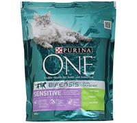 PURINA ONE BIFENSIS Sensitive Nourriture sèche pour Chat Riche en Dinde 6 x 800 g