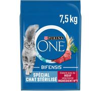 Croquettes pour chat stérilisé One Sécial chat sterilisé bœuf et blé 7,5kg