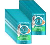 Purina One Cat Indoor au thon et aux haricots verts 26x85g