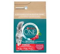 Purina One Cat Sterilcat - Croquettes au bœuf pour chat, 2,8 kg