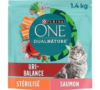 PURINA ONE DUALNATURE Chat Stérilisé Cranberry Saumon 1,4kg