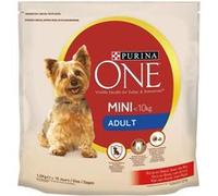Purina One Nourriture Mini Dog Adult Buf Et Riz 1,5 Kg