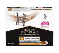 PURINA Ppvd Feline Nf Poulet Pochons Nourriture 10 x 85 g pour Chat | Purina Pro Plan VD | Aliment diététique complet | Pour chats adultes | Teneur réduite en phosphore | Avec EPA & DHA