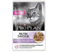 PURINA® Pro Plan Adult Delicate Digestion - Aliment humide à la dinde pour Chat 26x85 g