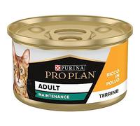 PURINA PRO PLAN | Adult STERILISED MAINTENANCE | Aliment Complet pour Chat Adulte Stérilisé | Aide à maintenir une bonne santé urinaire | Terrine | Au Poulet | Boîte | Lot de 24 x 85g