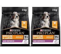 PURINA PRO PLAN | Age Defense | Croquettes pour Chien Senior de Moyenne et Grande Taille | Soutient la Bonne santé des Chiens vieillissants, et des articulations | Riche en Poulet | Sac | 3kg