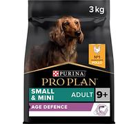 PURINA PRO PLAN Chien Adulte Petit et Mini 9+ avec Optiage Poulet 4x3 kg