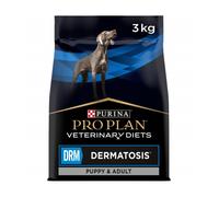 Purina Croquettes pour chien Pro Plan Veterinary Diets DRM Canine Derm - Soutien cutané - 3 kg