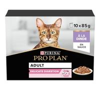 Purina PRO PLAN Adulte Delicate Digestion Dinde en Sauce 10x85g