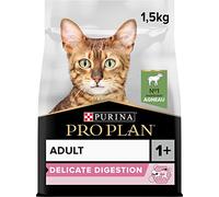 Purina PRO PLAN Nourriture pour chat adulte Digestion Délicate riche en agneau 1,5 kg