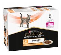 PURINA PRO PLAN Veterinary Diets Feline OM St/Ox Obesity Management 10x85 g